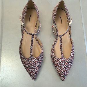 J. Crew Liberty T-strap flats Made in Italy sz 7